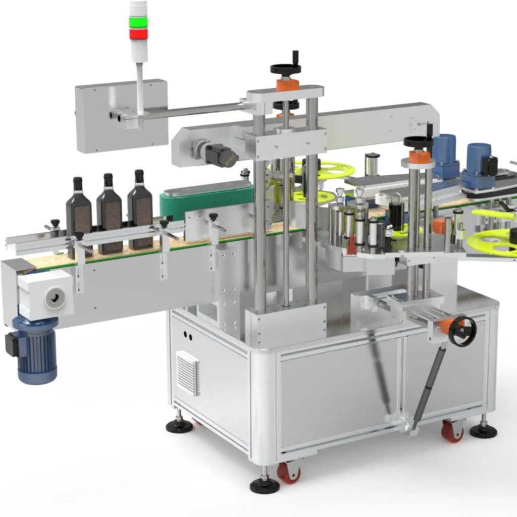 Этикетировщик для нанесения этикетки с двух сторон Юршен Минск.
